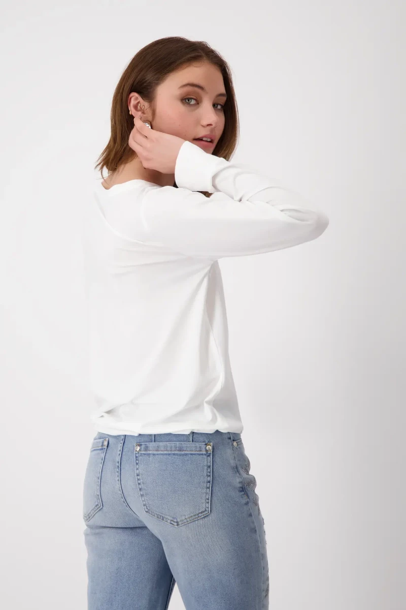 Monari Blusenshirt mit Schmucktasche Sonderangebot