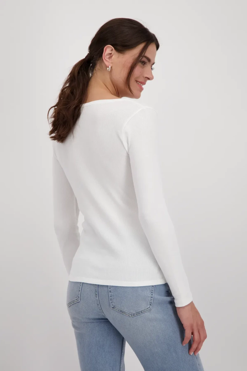 Monari Basic Shirt aus Pima Baumwolle Versandkostenfrei