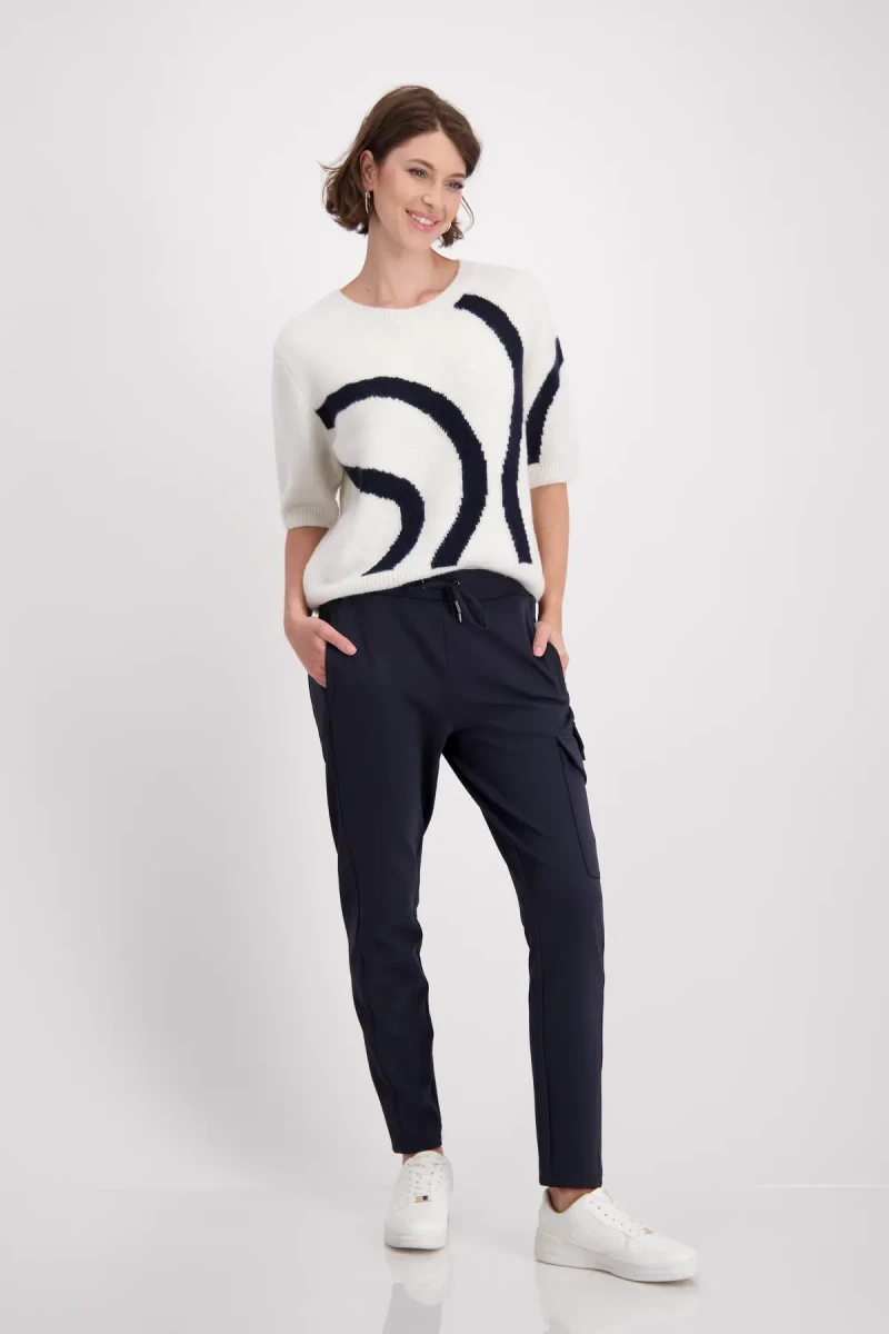 Monari Hose mit Rippstruktur Jubiläumsangebot