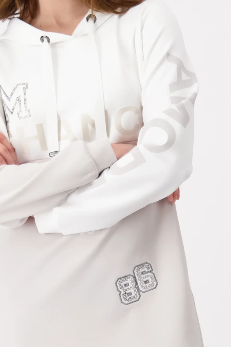 Monari Kleid mit Kapuze Online Outlet