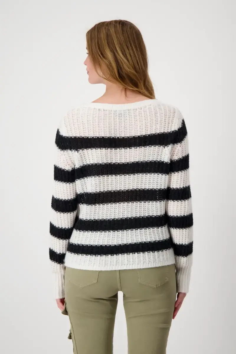 Monari Pullover mit Ringelmuster Neuheiten