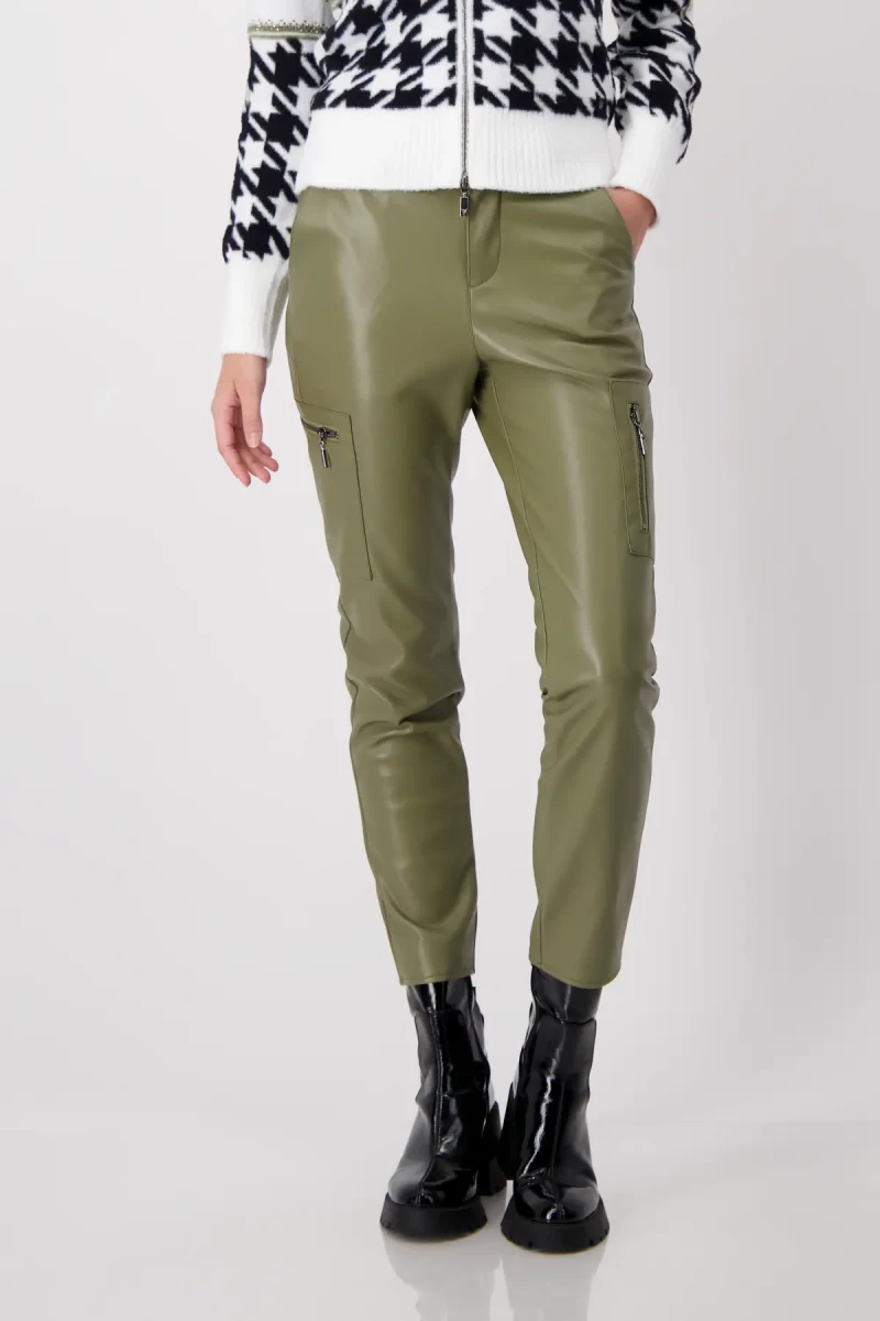 Monari Lederimitat Hose Tägliche Deals