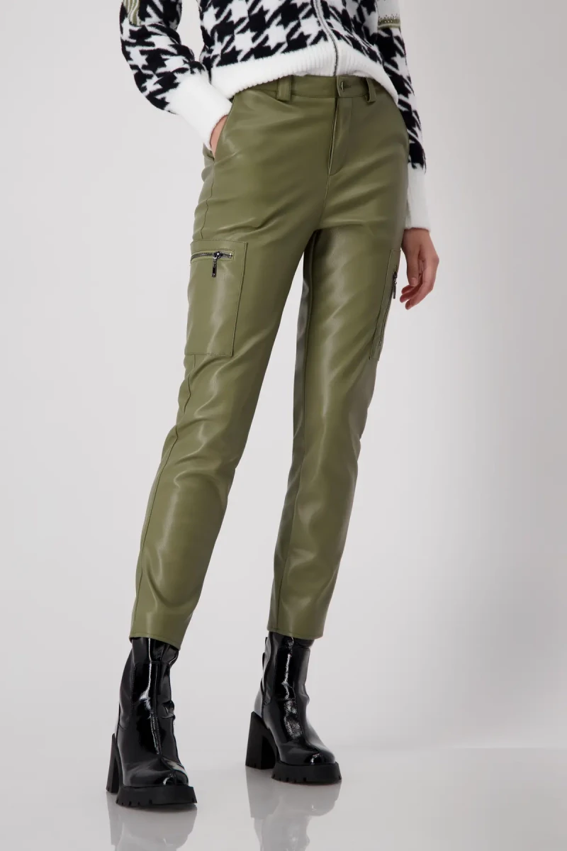 Monari Lederimitat Hose Tägliche Deals