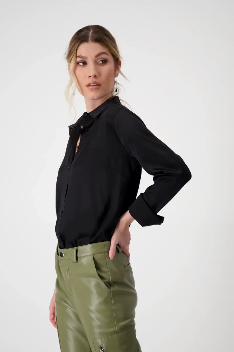 Monari Satin Bluse Sonderangebote