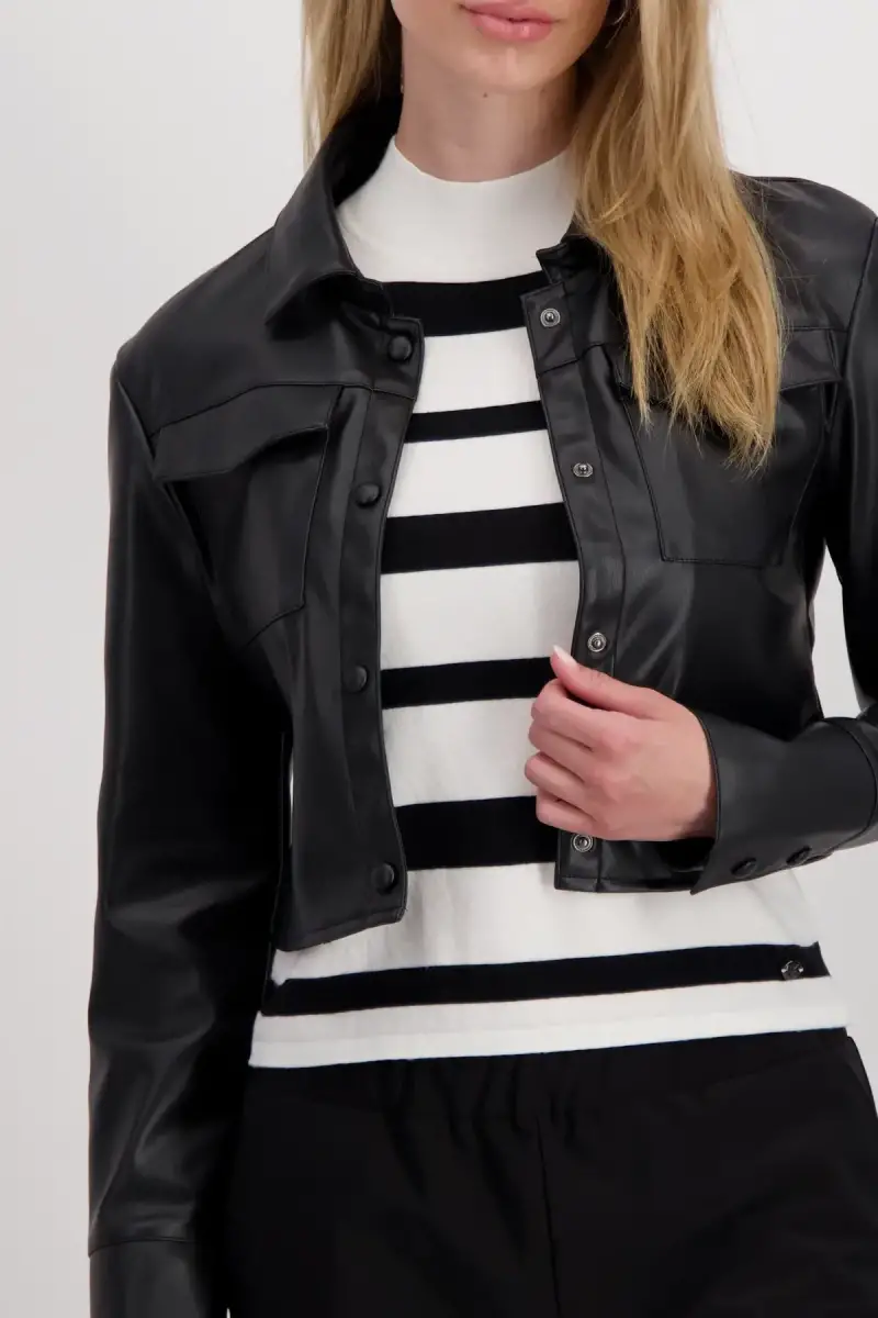 Monari Lederimitat Jacke VIP-Rabatte