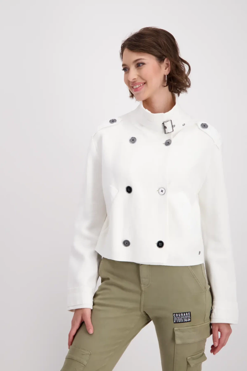 Monari Kurze Trench Strickjacke Letzte 3 Tage