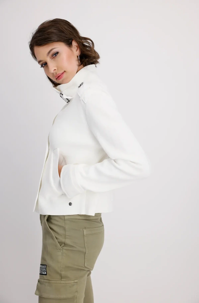 Monari Kurze Trench Strickjacke Letzte 3 Tage