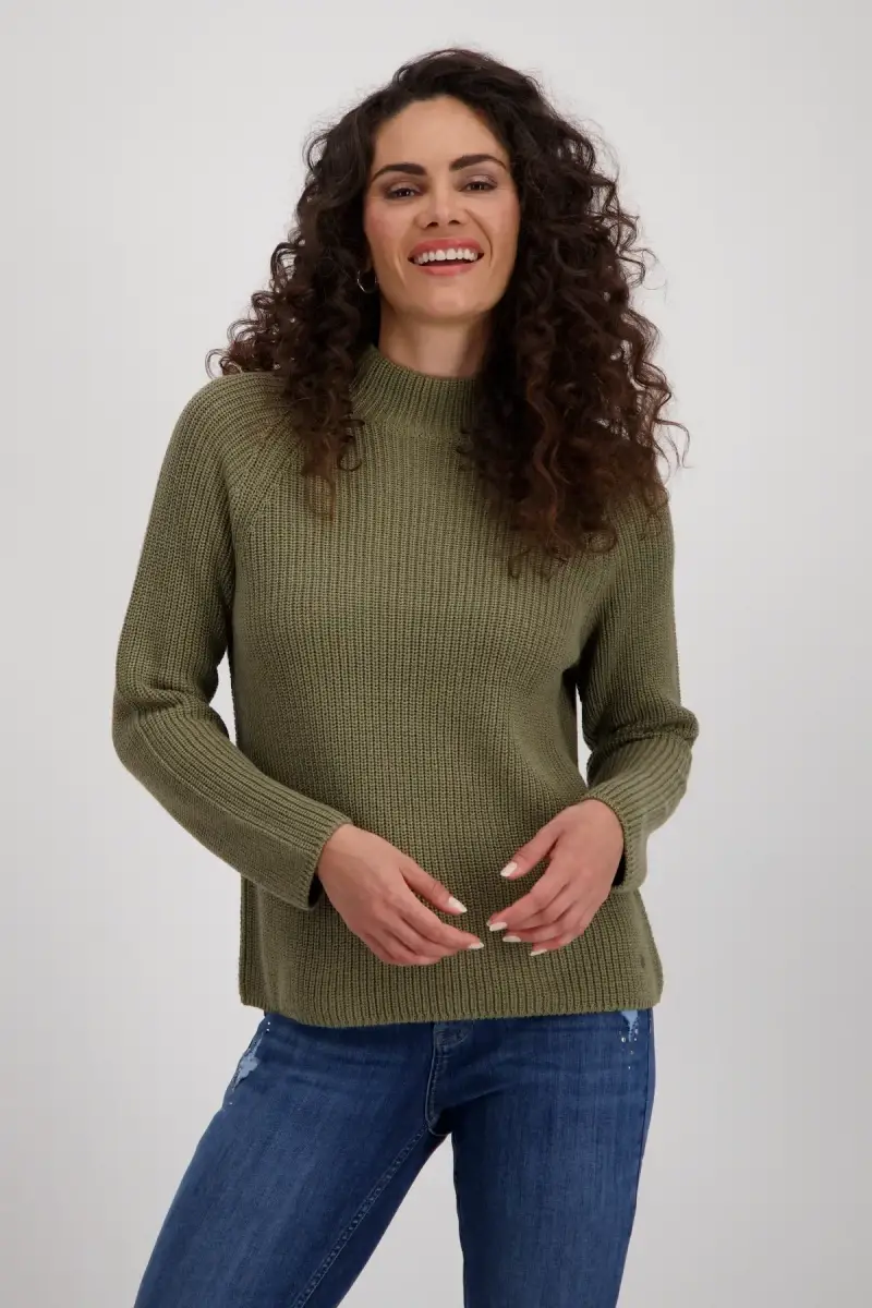 Monari Basic Stehkragen Pullover JETZT KAUFEN