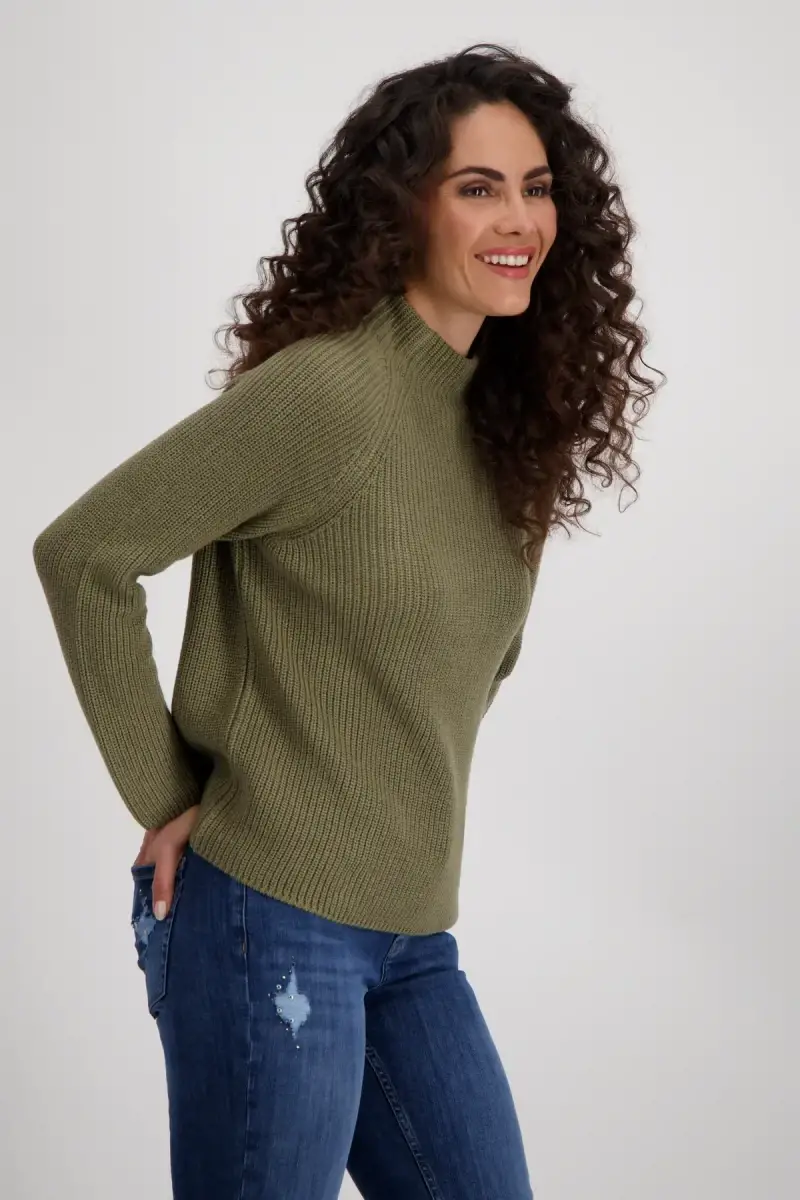 Monari Basic Stehkragen Pullover JETZT KAUFEN