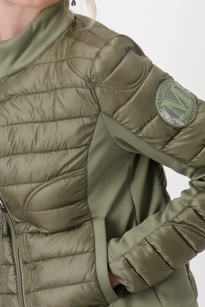 Monari Steppjacke mit Neopren Neueste Stile