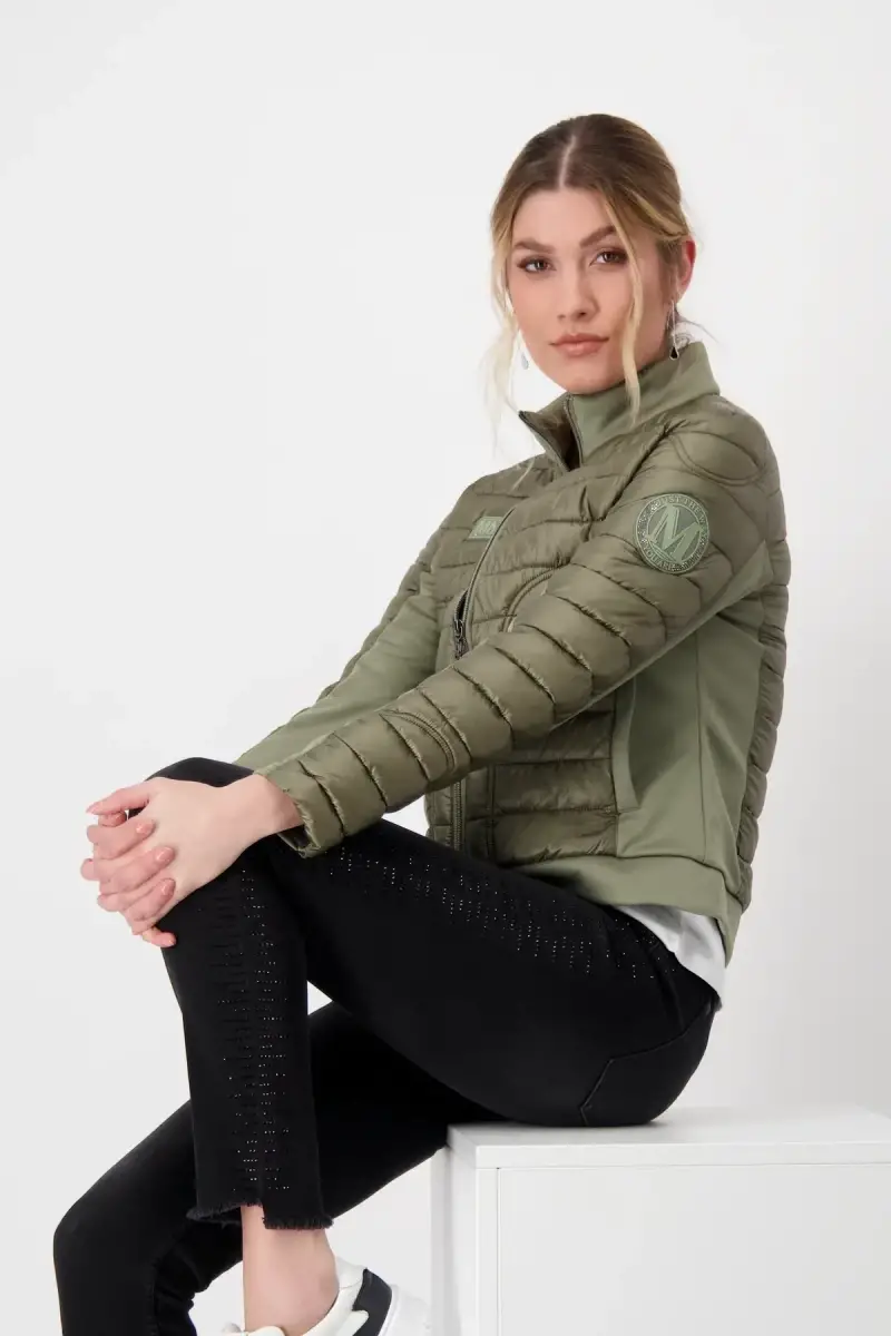 Monari Steppjacke mit Neopren Neueste Stile