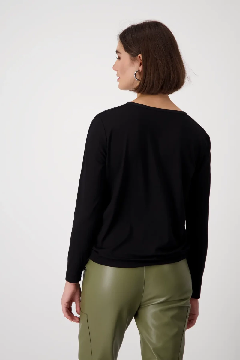Monari Blusenshirt mit Strasssteine Vierteljährliche Förderung