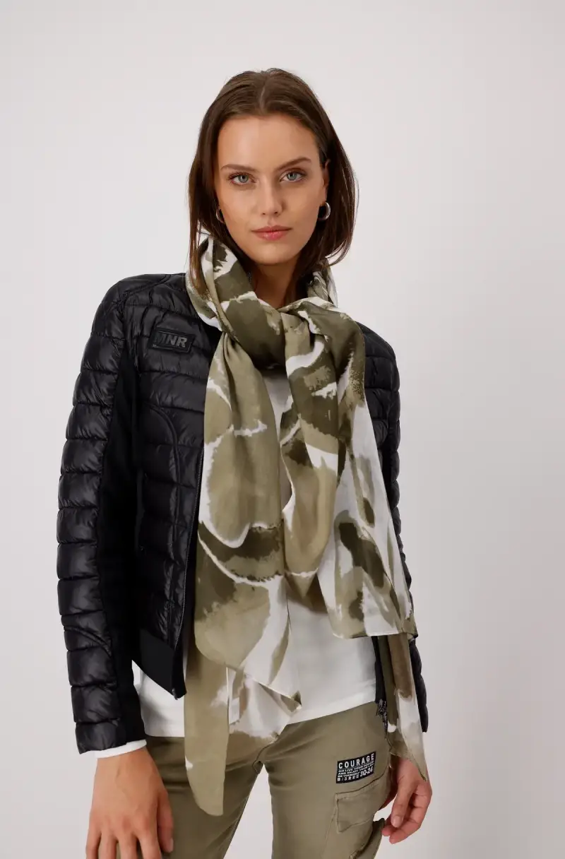 Monari Schal mit Blumenmuster 50% Rabatt mit kostenlosem Versand