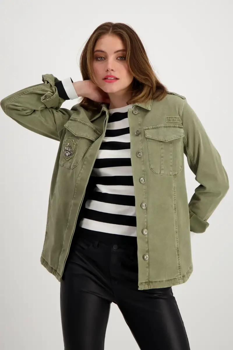 Monari Hemdjacke mit Schmucksteinen Rabatte dieses Monats