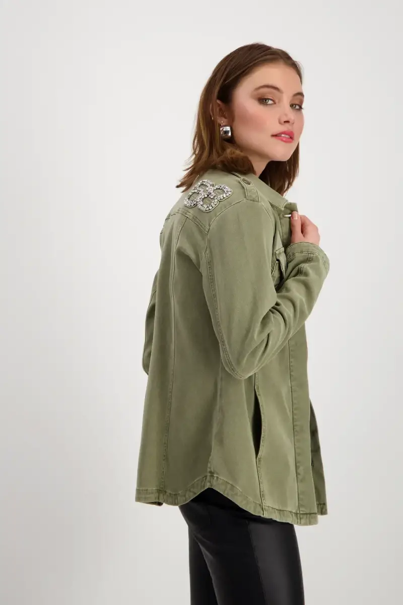 Monari Hemdjacke mit Schmucksteinen Rabatte dieses Monats