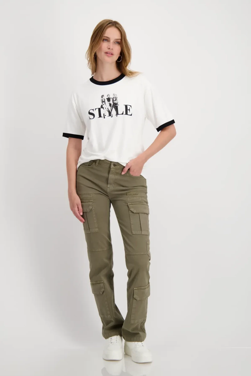 Monari T Shirt mit Frauen Print Hotsell