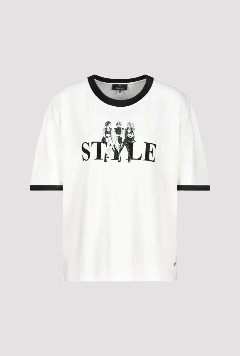 Monari T Shirt mit Frauen Print Hotsell