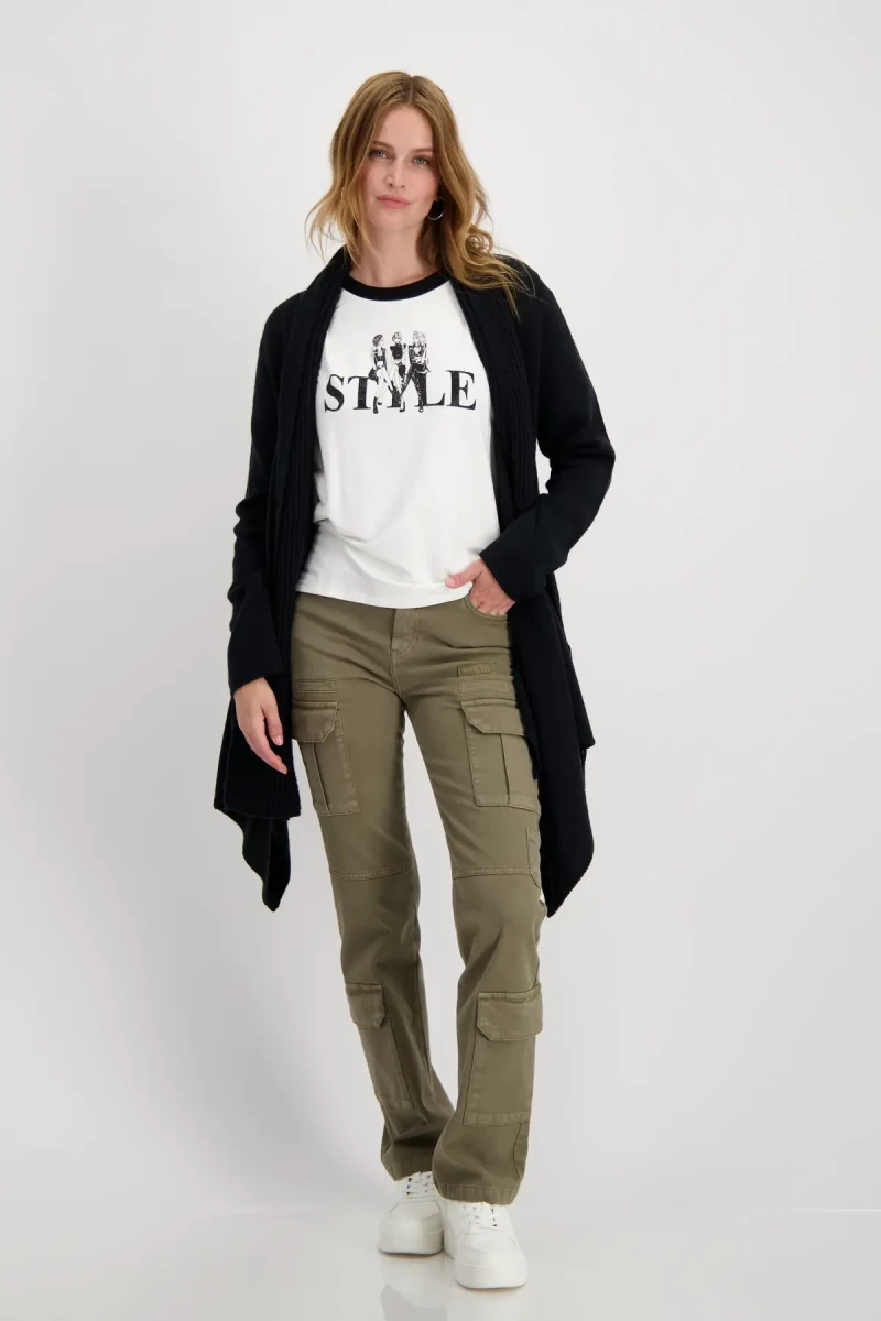 Monari Strickjacke mit Schalkragen im Angebot