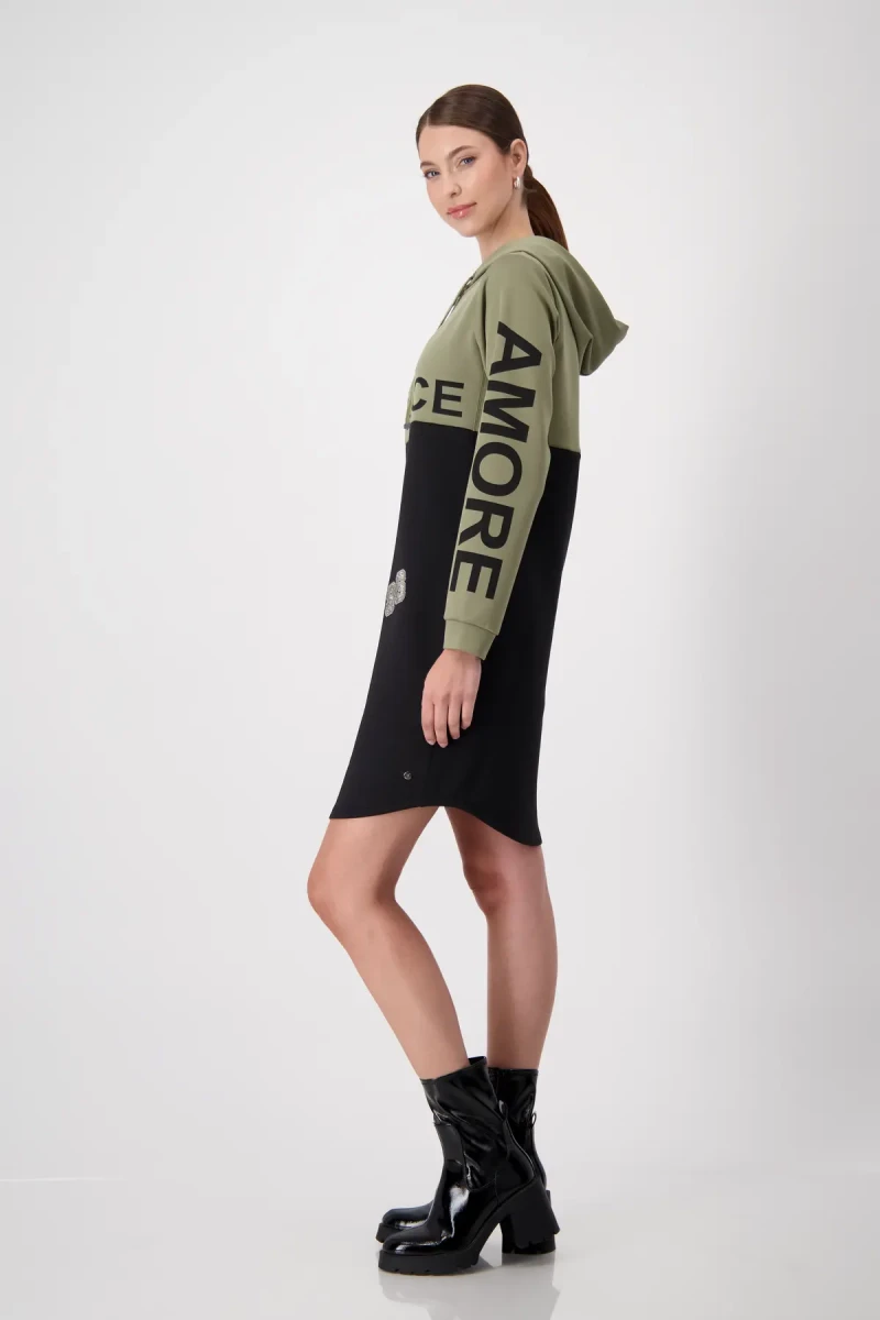 Monari Kleid mit Kapuze Günstiger Verkauf