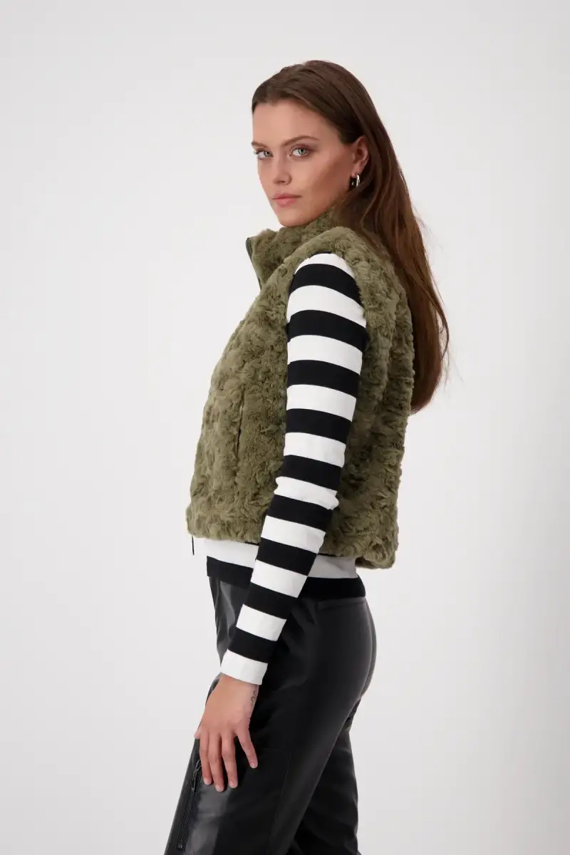 Monari Cropped-Weste mit Taschen Limitierter Zeitrabatt