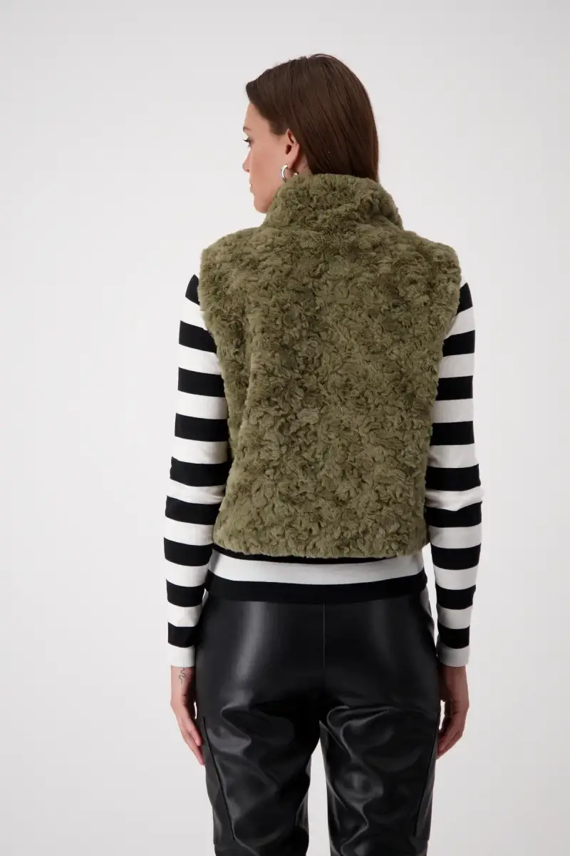Monari Cropped-Weste mit Taschen Limitierter Zeitrabatt