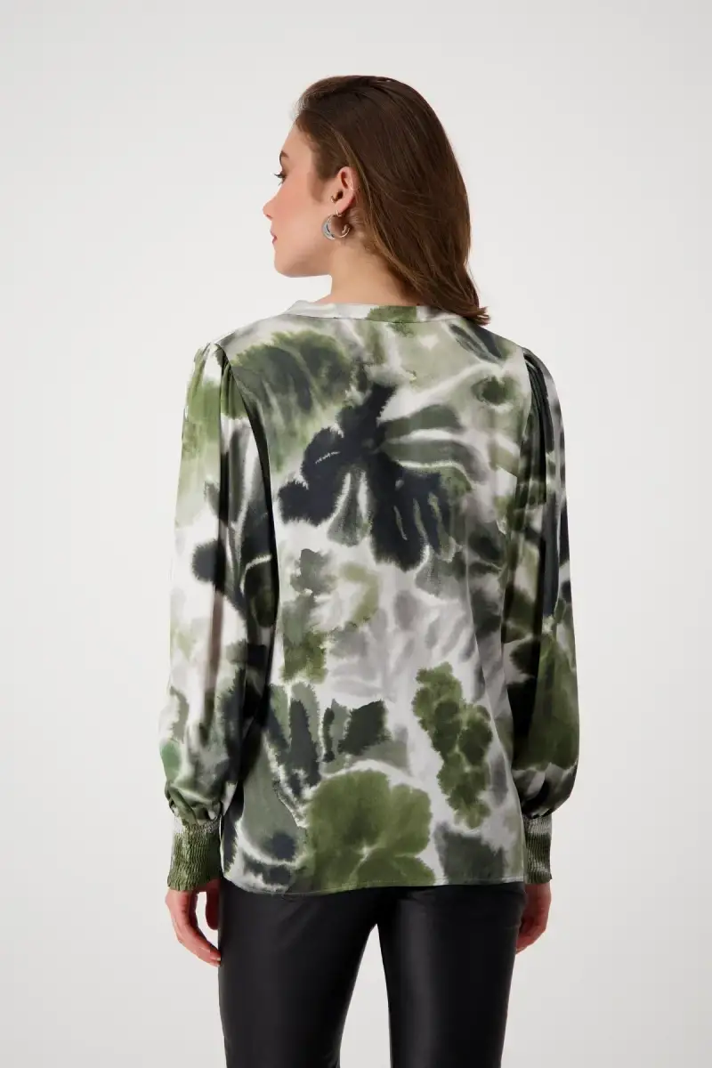 Monari Bluse mit Blumenmuster Preisnachlass