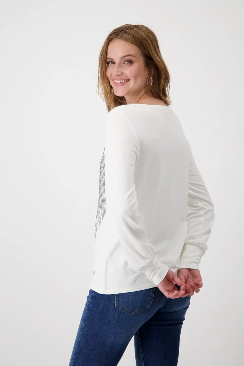 Monari Shirt mit Taschen Print Lagerräumung