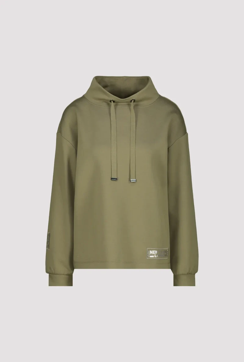 Monari Sweatshirt mit Stehkragen Exklusive Angebote