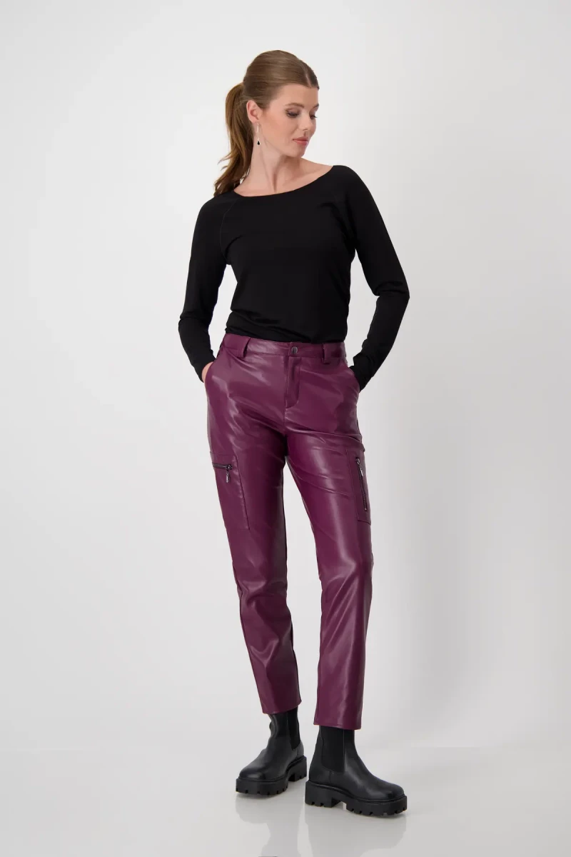 Monari Lederimitat Hose Wochenangebot