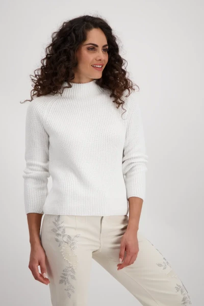 Monari Georgette Bluse Sonderangebot der Fabrik