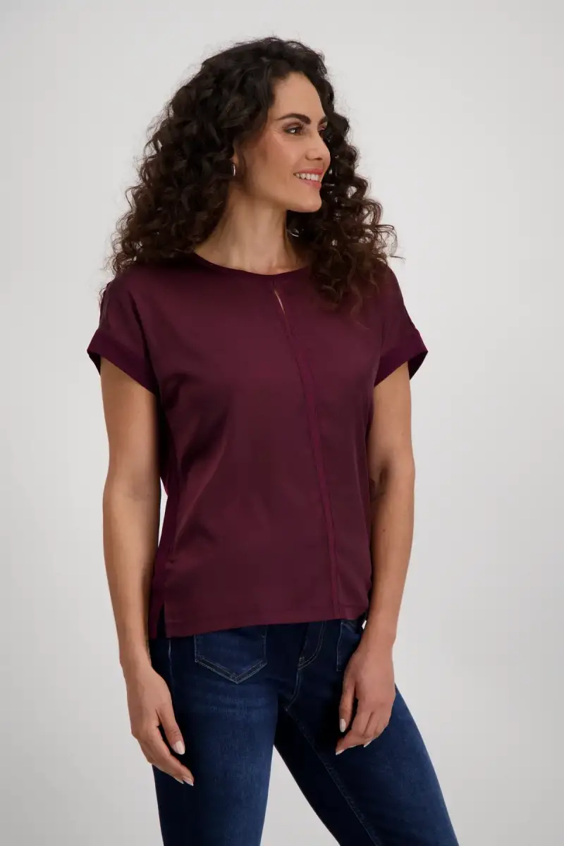 Monari Blusenshirt mit Cut-Out Kostenloser Versand international