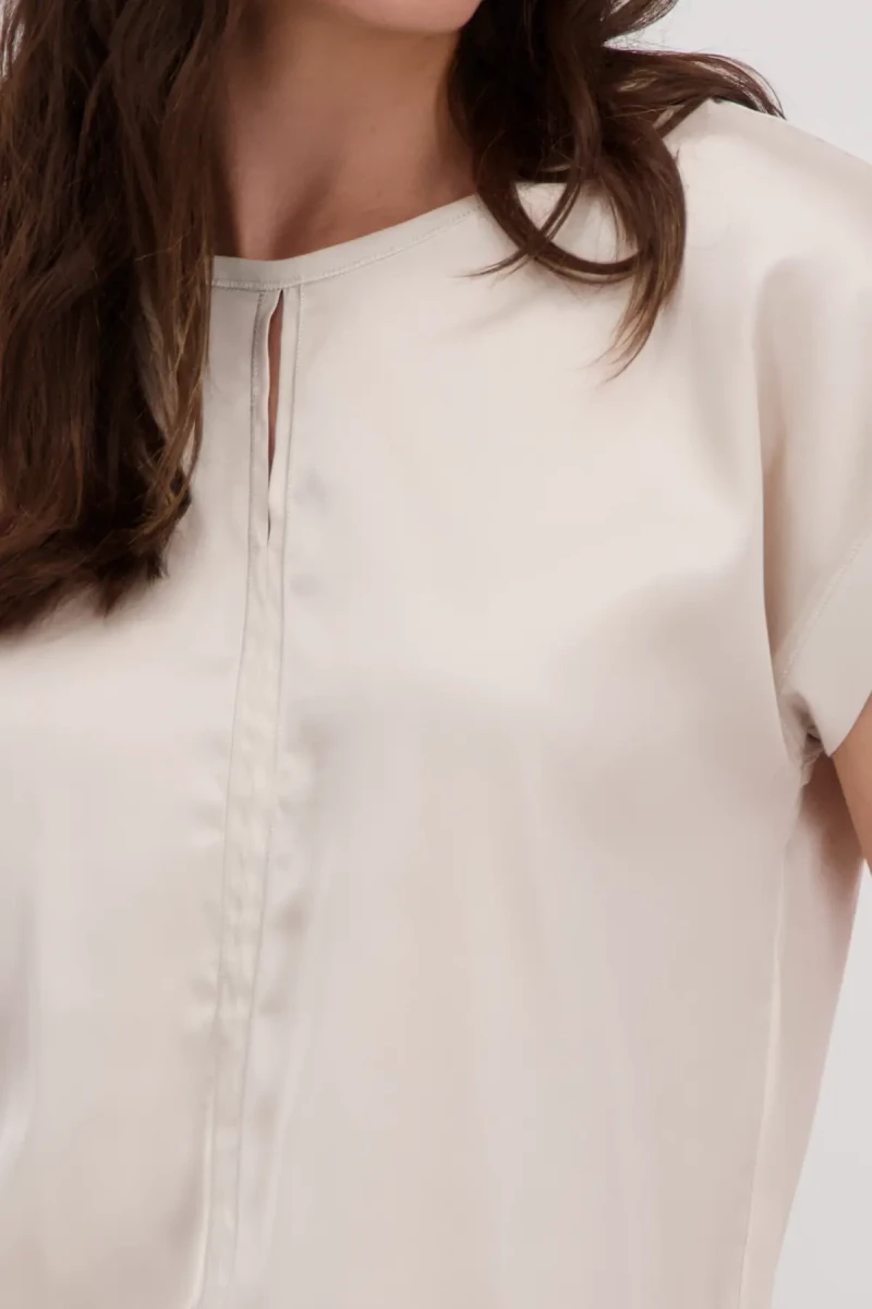 Monari Blusenshirt mit Cut-Out Auslauf