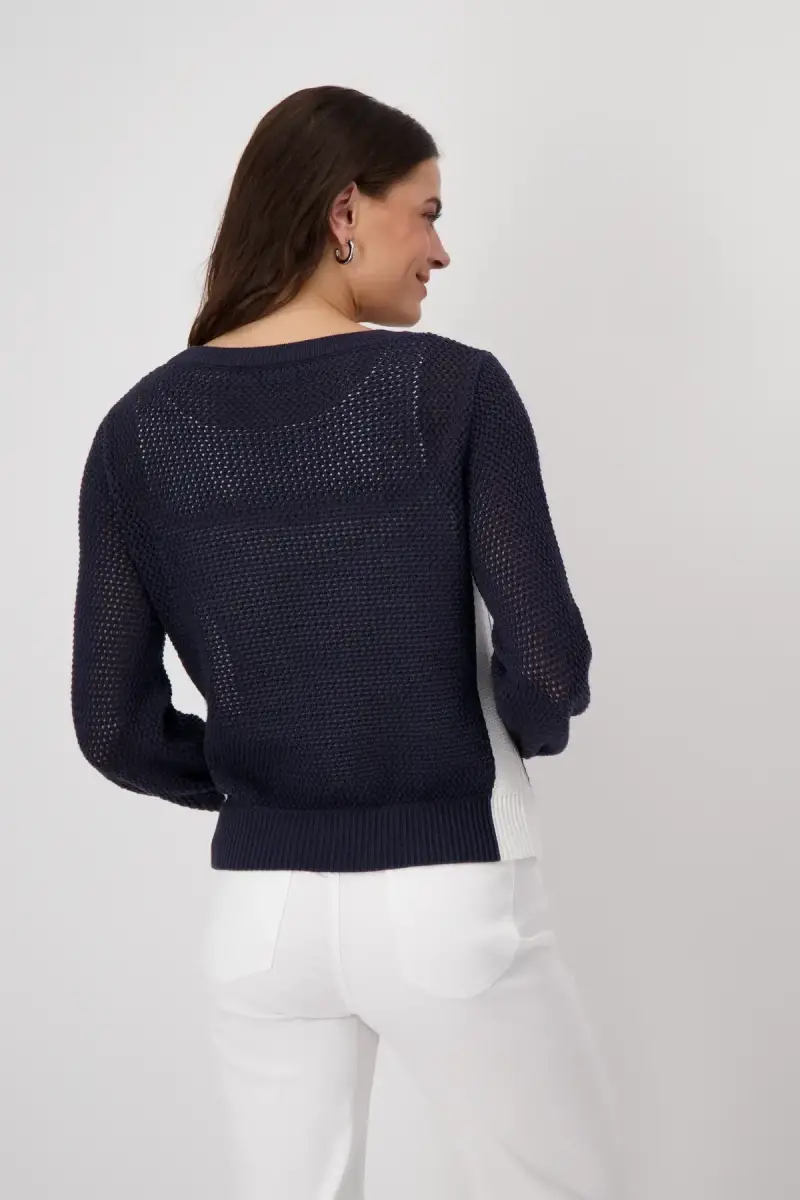 Monari Pullover Colorblocking Limitierter Zeitrabatt