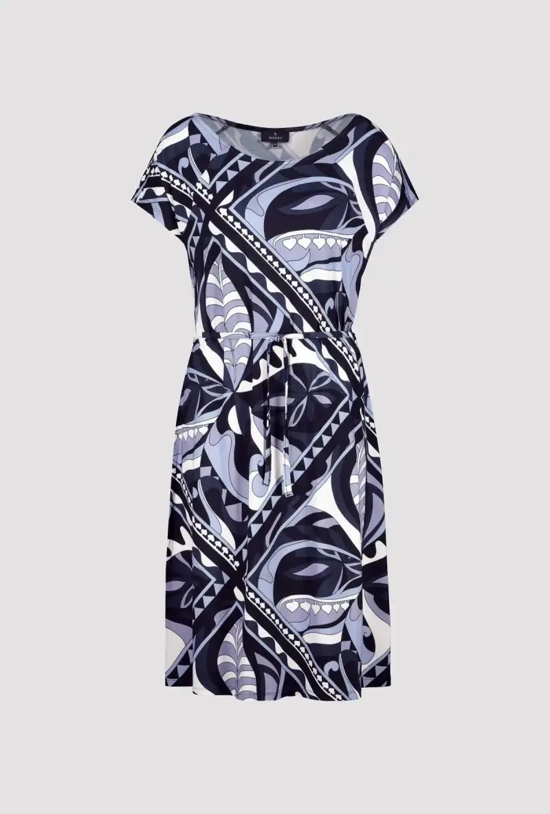 Monari Kleid mit Ornamentmuster Fabrik Onlineshop