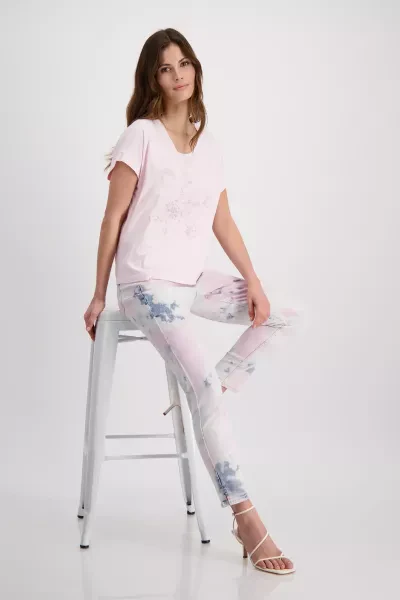 Monari Shirt mit Blumenmuster Flash Sale