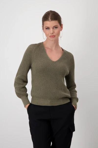 Monari Leinen Bluse Lagerräumung