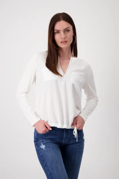 Monari Blusenshirt mit Tasche Blitzangebot