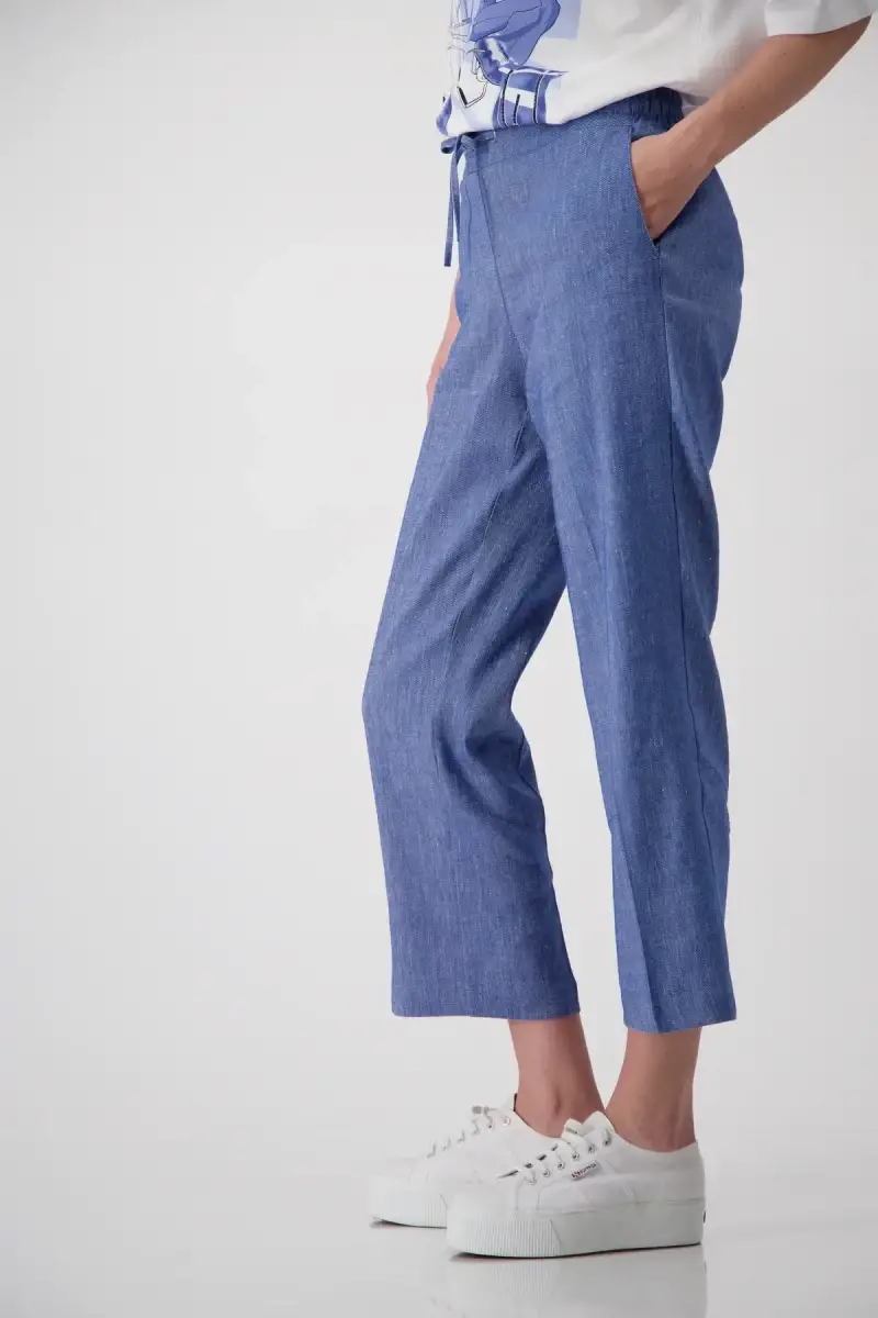Monari Leinen Hose Riesige Ersparnisse