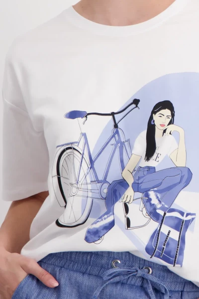 Monari Basic Pima T Shirt VIP-Rabatte