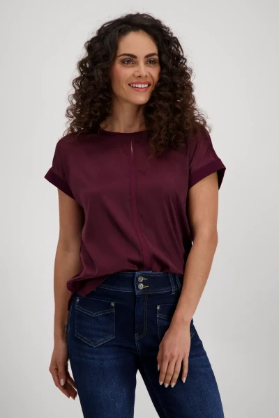 Monari Shirt mit Ikatmuster Vierteljährliche Förderung
