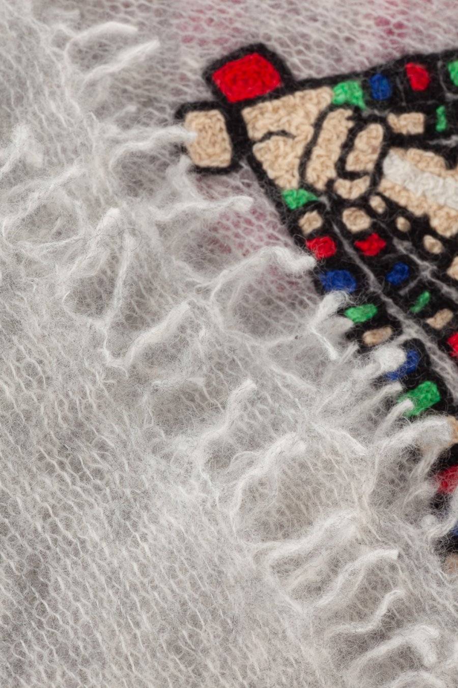 Mouleta Kaschmirschal Hand Embroidery Auslauf