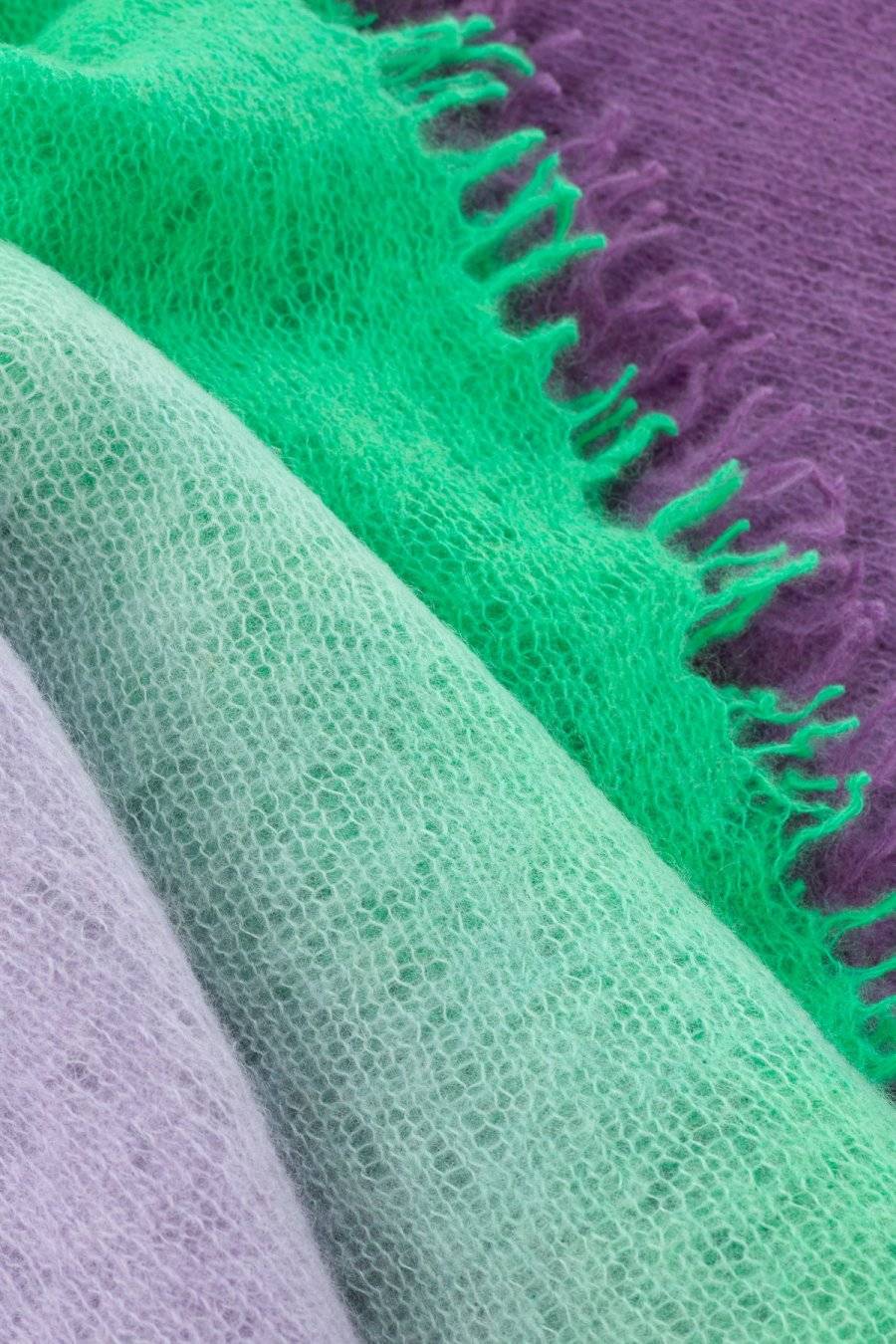 Mouleta Kaschmirschal – Shaded Effect Three Colors New Verkauf