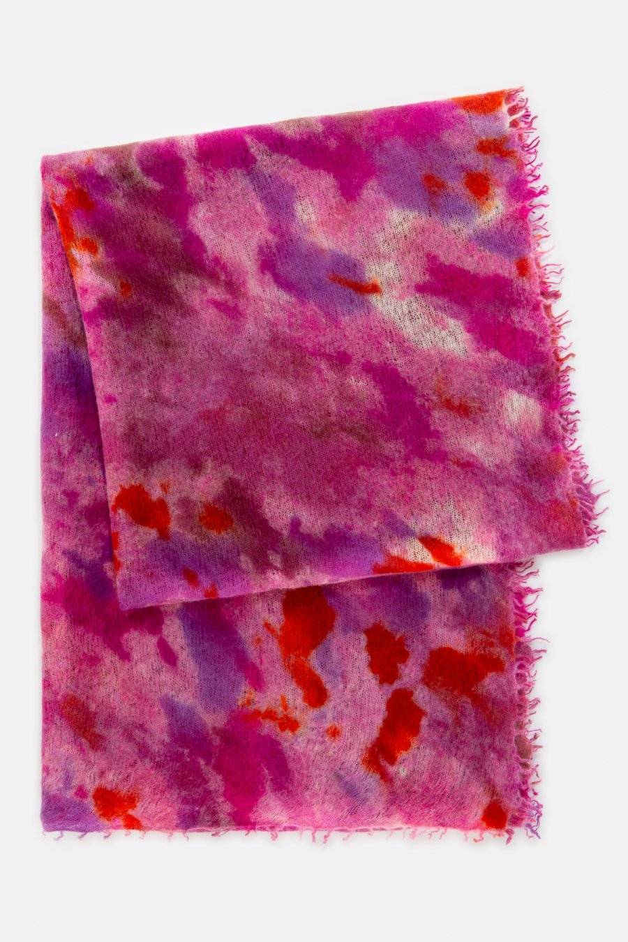 Mouleta Kaschmirschal Ice Dye Print Günstiger Verkauf