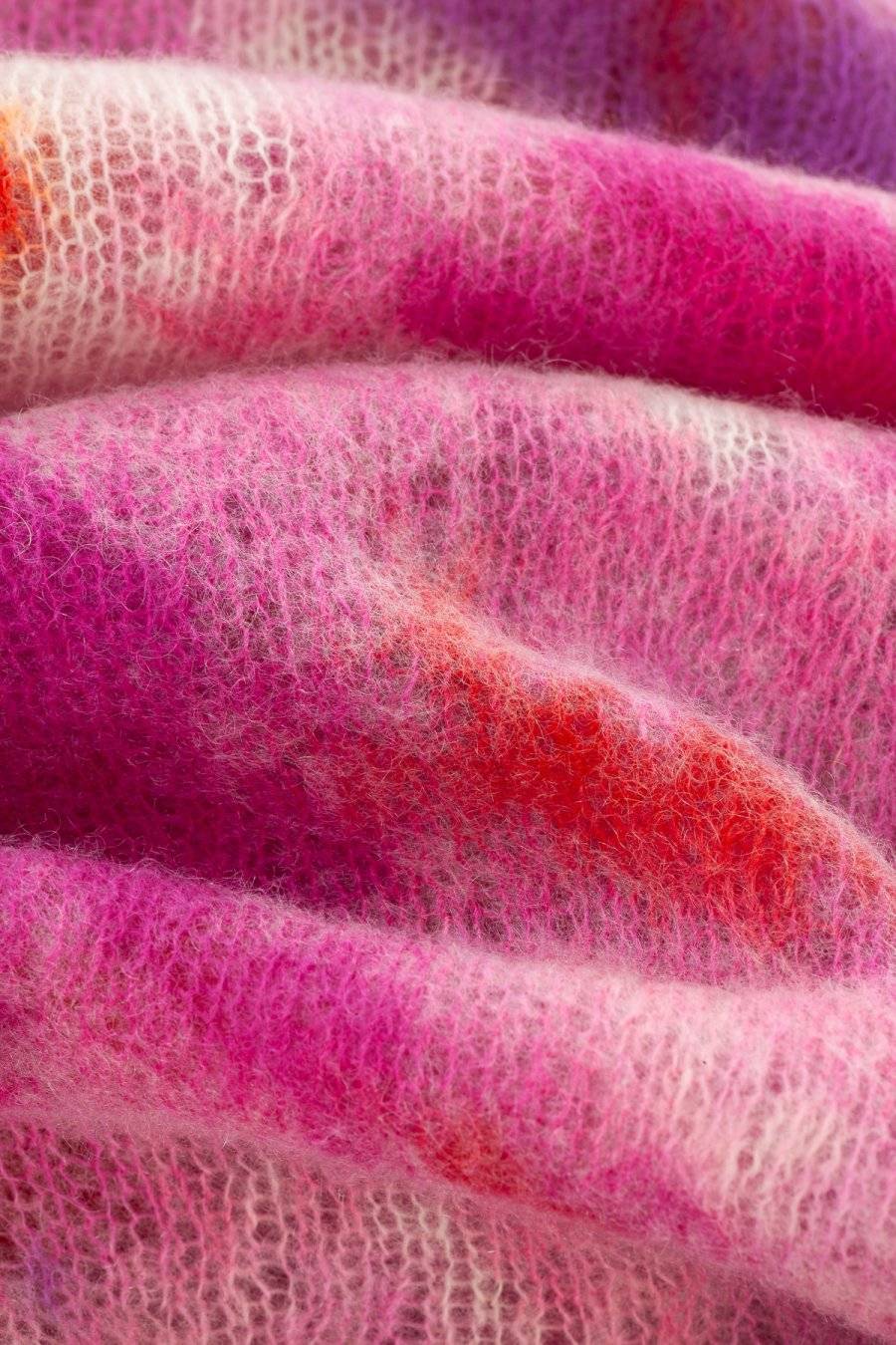 Mouleta Kaschmirschal Ice Dye Print Günstiger Verkauf