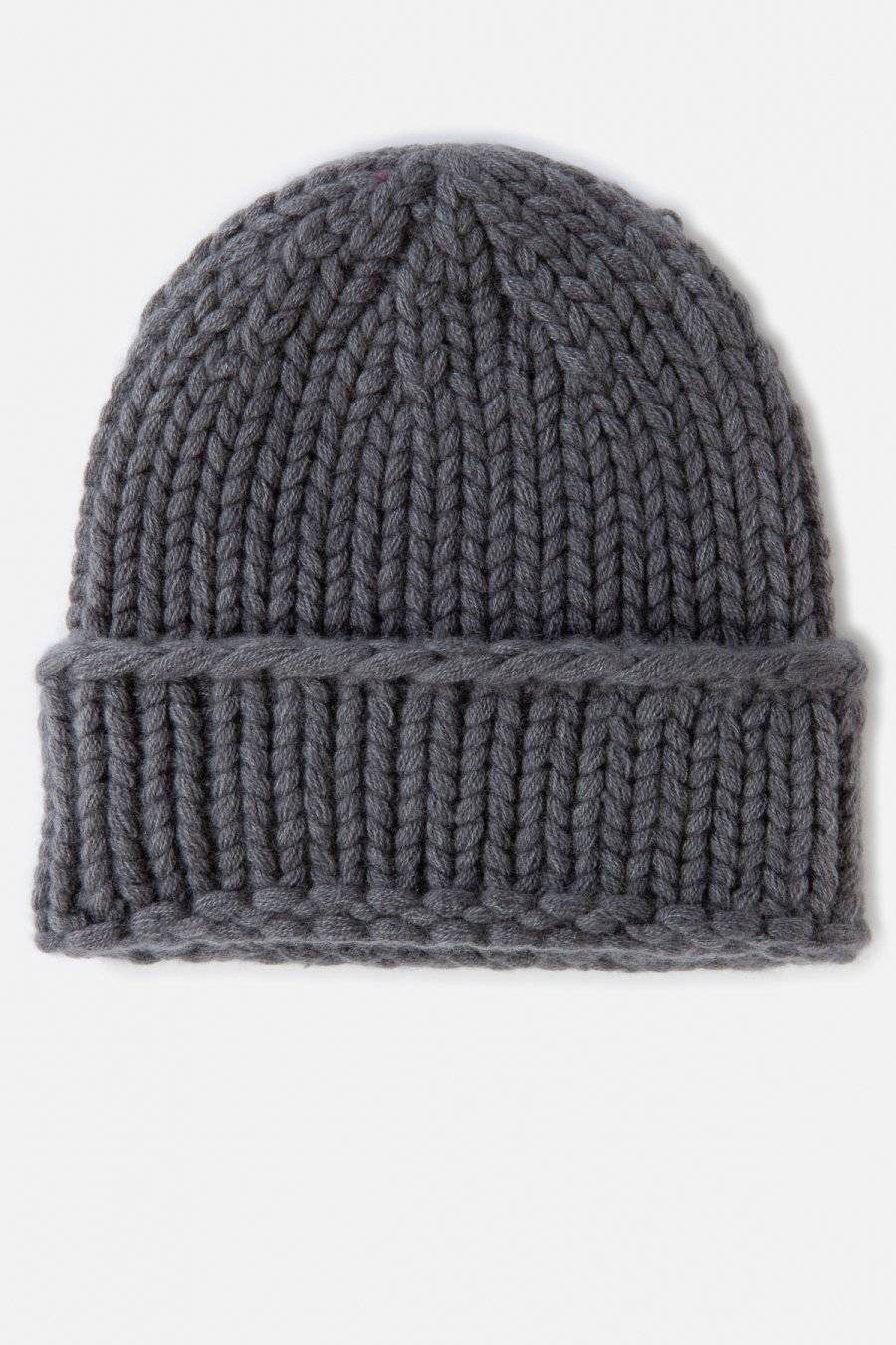Mouleta Kaschmir Hand Knit Mütze Super Sparpreis