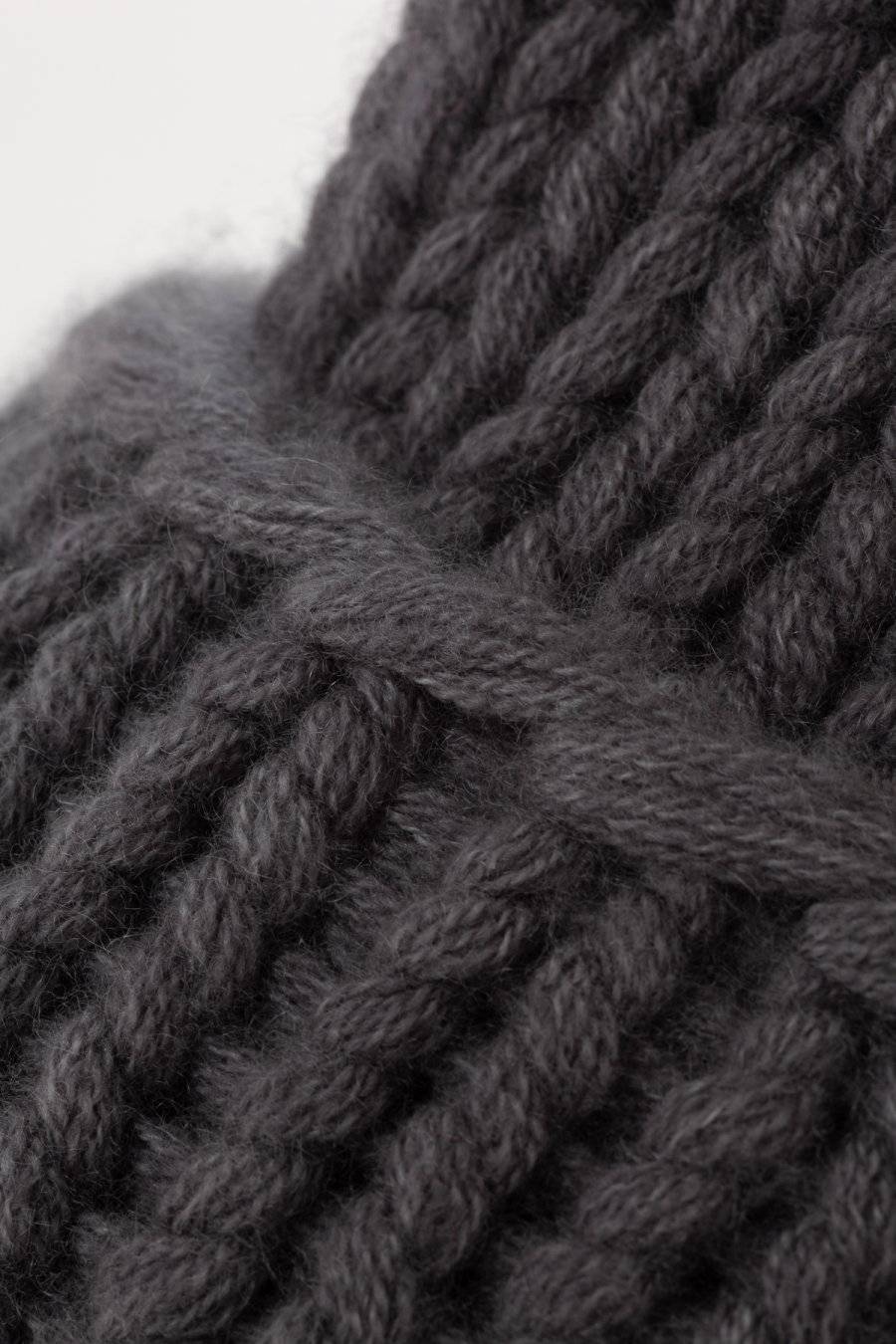 Mouleta Kaschmir Hand Knit Mütze Super Sparpreis