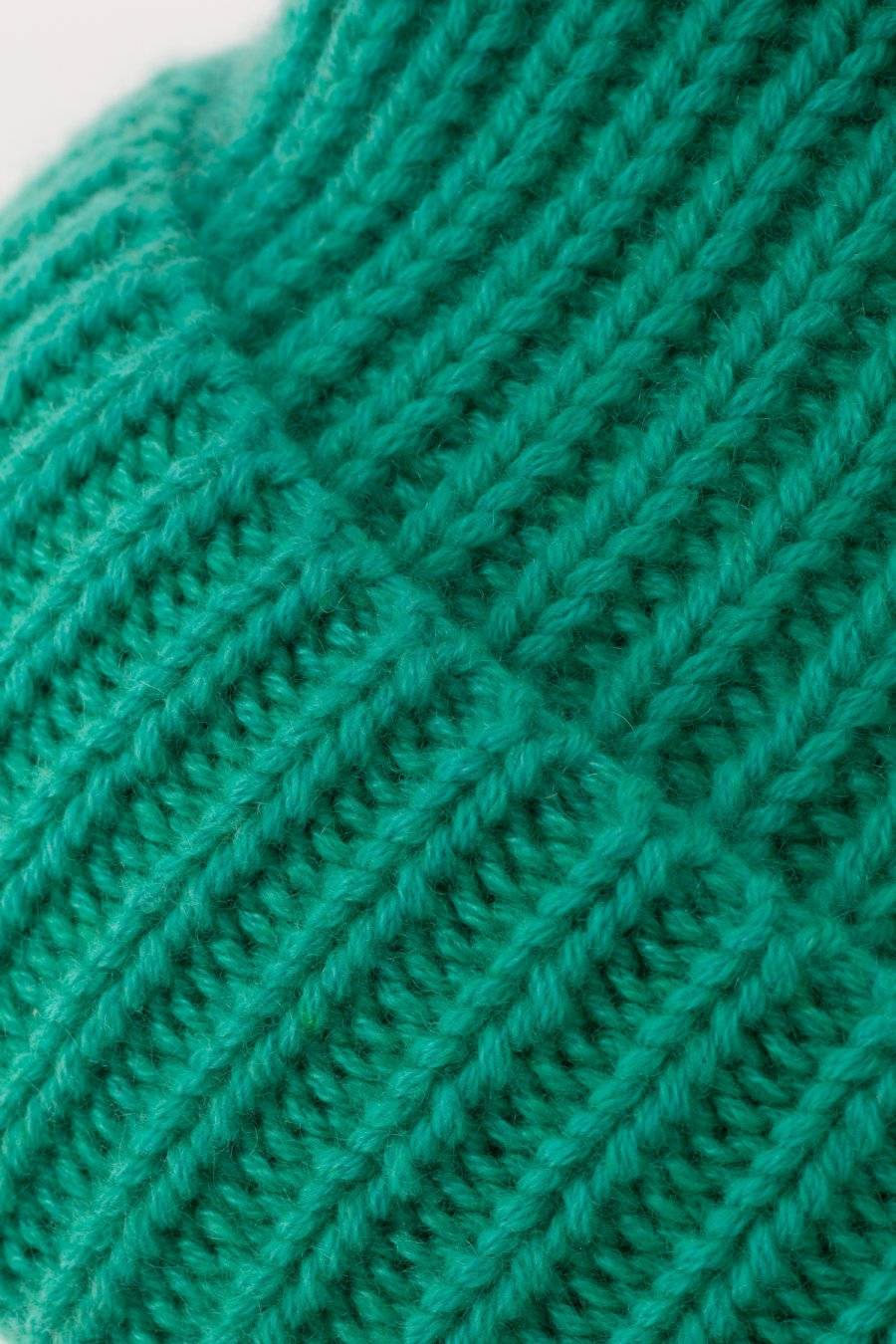 Mouleta Kaschmir Strick Mütze-Shaded Effect Kostenlose Rückgabe
