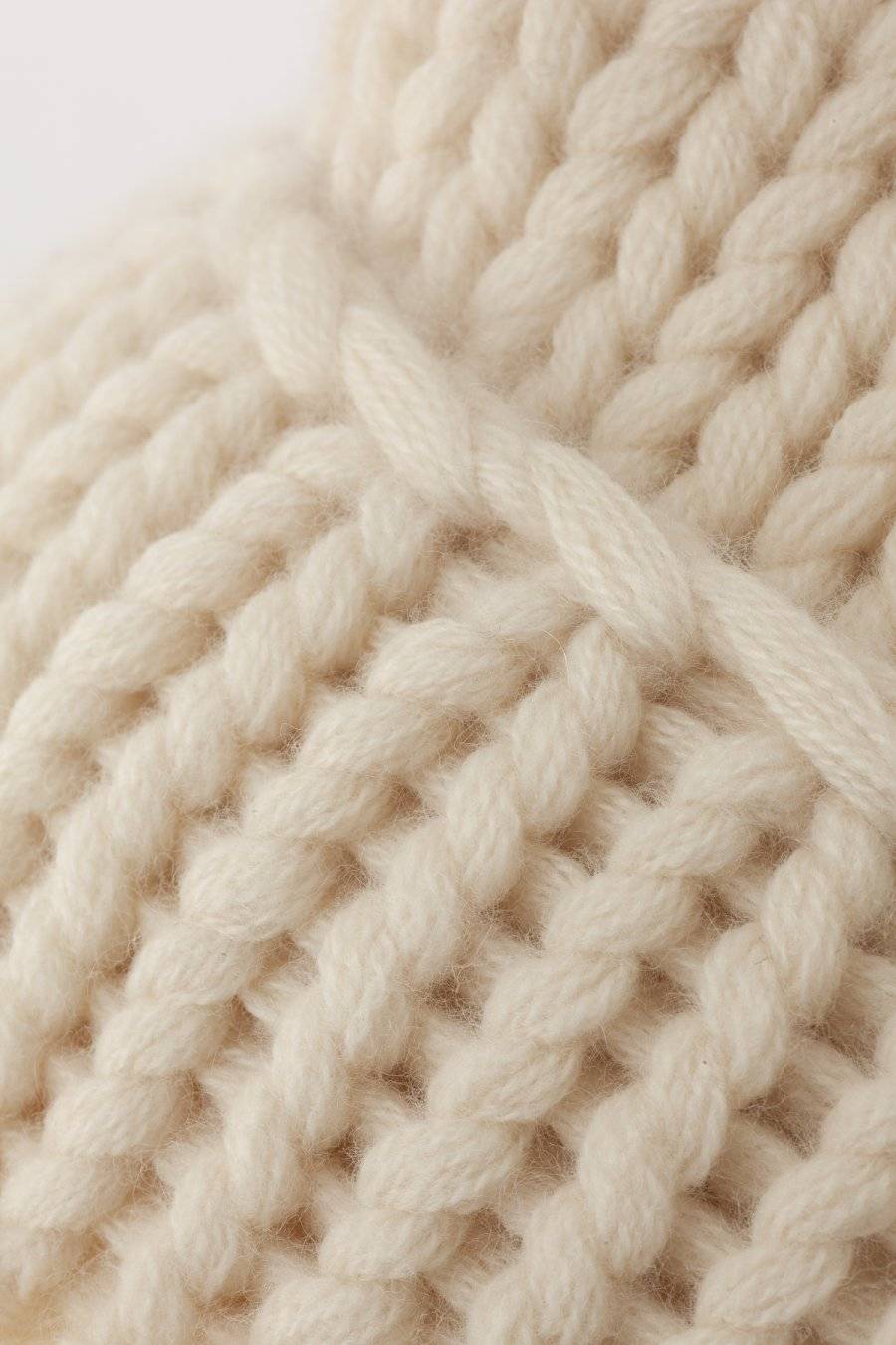 Mouleta Kaschmir Hand Knit Mütze Letzter Tag