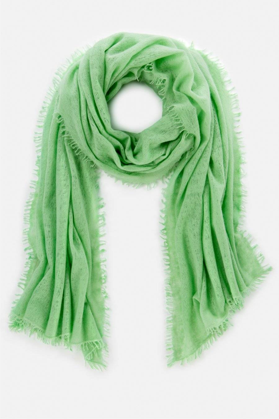 Mouleta Kaschmirschal grün Colors Flash Sale