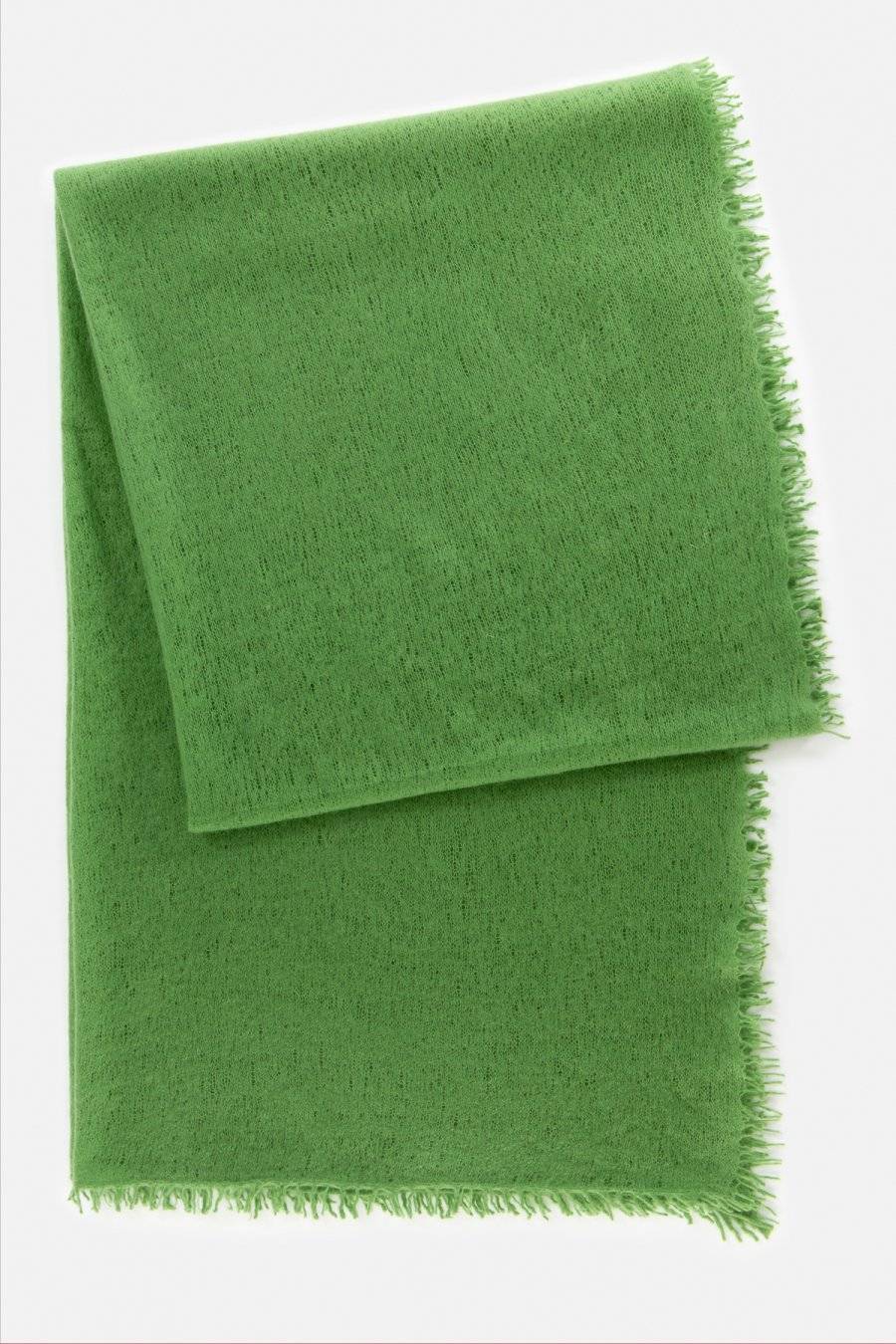 Mouleta Kaschmirschal grün Colors Begrenztes Angebot